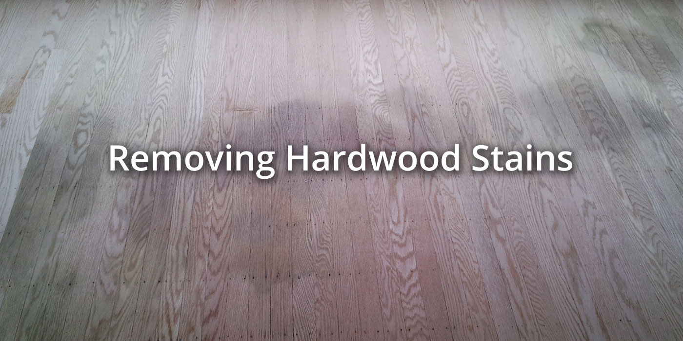 Remove Hardwood Stains