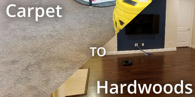 Remove Carpet for Engineered Hardwoods