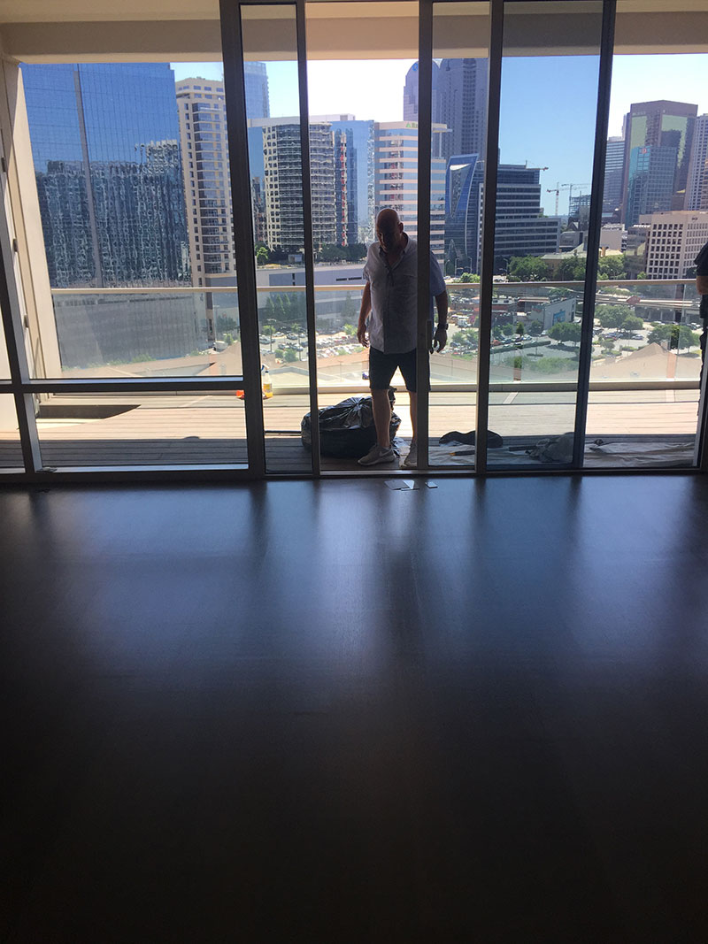 Dallas W Hotel Hardwood Refinishing